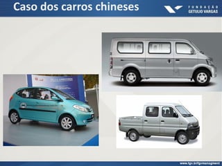Caso dos carros chineses
 