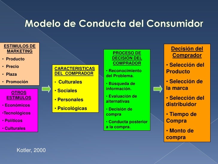 COMPORTAMIENTO DEL CONSUMIDOR DIFERENCIAS