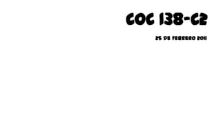 COC 138-C2 25 de Febrero 2011 