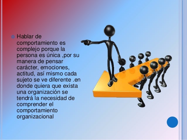 Comportamiento organizacional