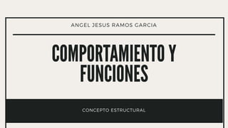 CONCEPTO ESTRUCTURAL
ANGEL JESUS RAMOS GARCIA
 