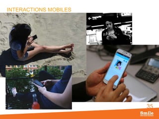 35
INTERACTIONS MOBILES
 