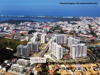 Fotomontagem do empreendimento
 