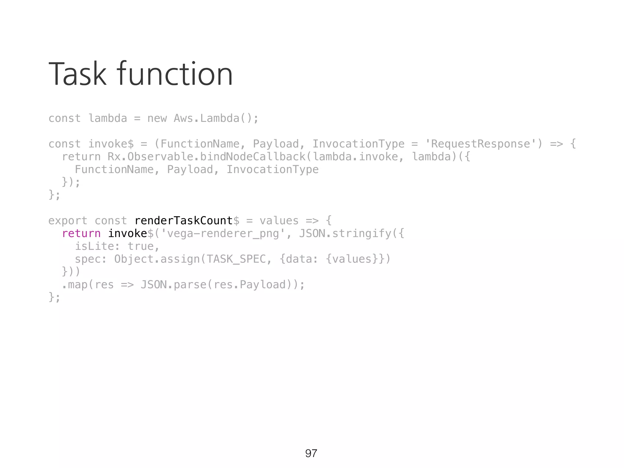 takeUntil
const source = Rx.Observable.interval(1000)
.takeUntil(Rx.Observable.timer(3500));
source.subscribe(val => {
console.log(val);
}, err => {
console.error(err);
}, () => {
console.log('completed');
});
61
> 0
> 1
> 2
> "completed"
https://goo.gl/ZaXJFS
 