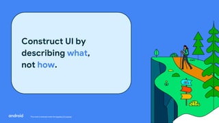 This work is licensed under the Apache 2.0 License
Construct UI by
describing what,
not how.
 