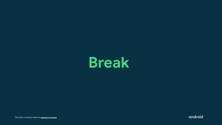 This work is licensed under the Apache 2.0 License
Break
 