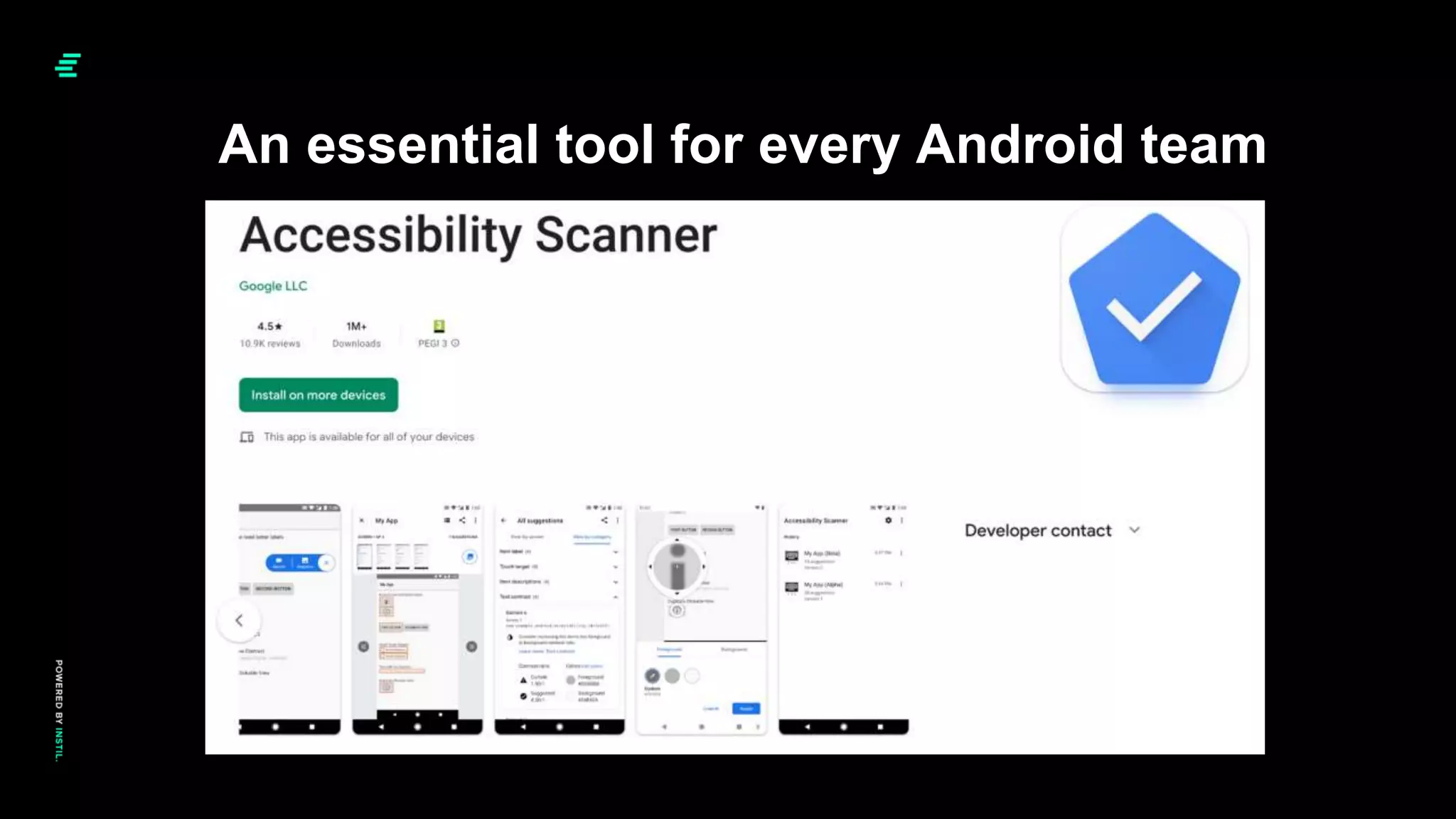 An essential tool for every Android team
 