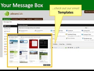…check out our email
Templates
 