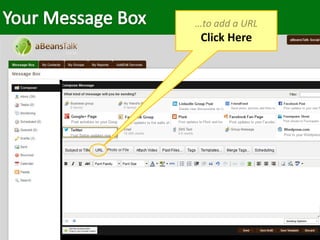 …to add a URL
Click Here
 