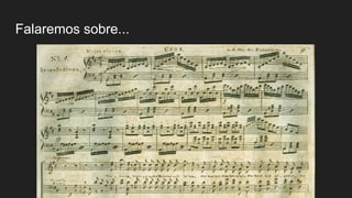 Falaremos sobre...
 