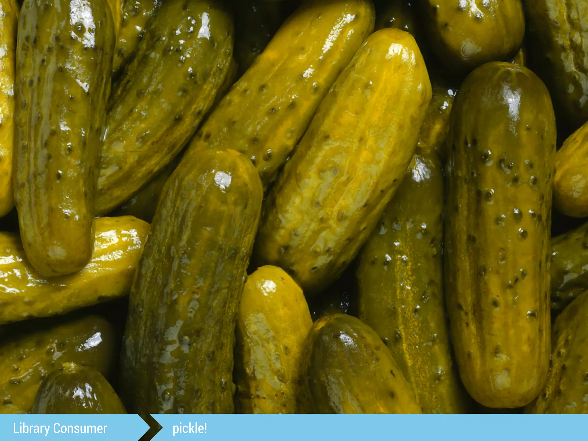 Library Consumer pickle! 
 