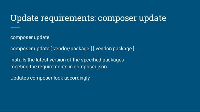 Composer Drupal