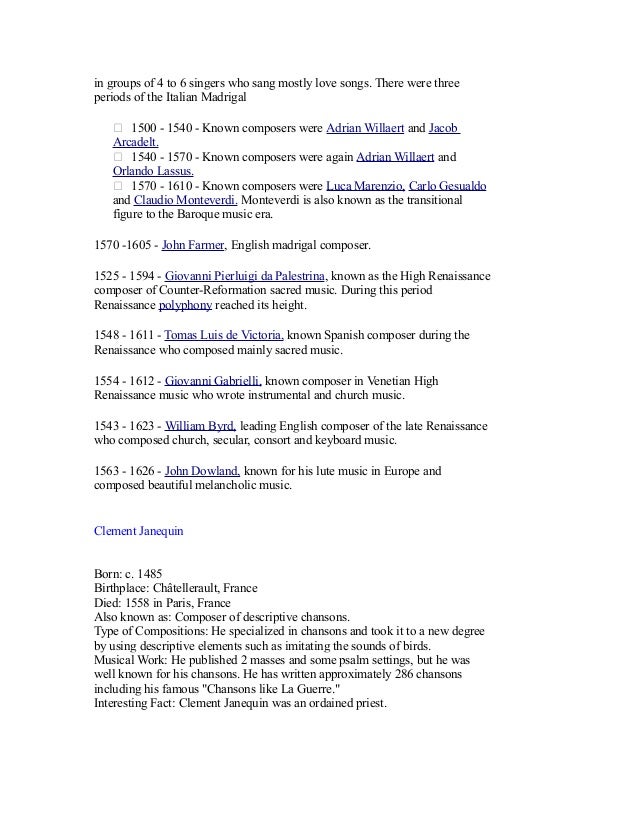 middle ages time period composers middle ages time period composers