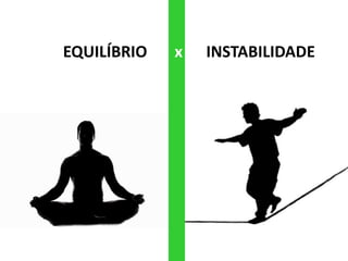 EQUILÍBRIO x INSTABILIDADE
 