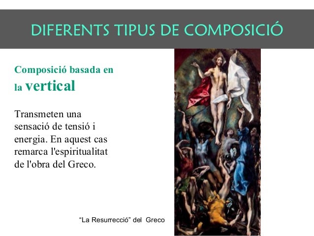 DIFERENTS TIPUS DE COMPOSICIÓ 
Composició basada en l’horitzontal 
Transmeten sensació de calma i serenitat. 
“Monjo miran...