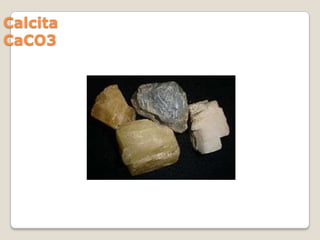 Calcita
CaCO3

 