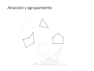 Atracción y agrupamiento
 