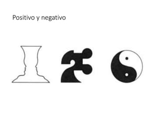Positivo y negativo
 