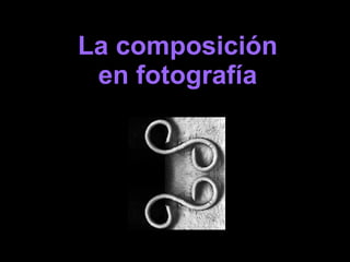 La composición en fotografía 