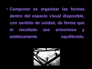 Con aprender a mirar se hace referencia a seleccionar aquello que queremos mostrar en nuestra fotografía de forma atractiva y sugerente. Para ello, debemos tener en cuenta el encuadre, el tipo de plano que vamos a utilizar, el ángulo de la cámara y sobretodo algunos consejos de composición. 