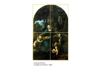 Leonardo Da Vinci
La Virgen en las Rocas - 1490
 