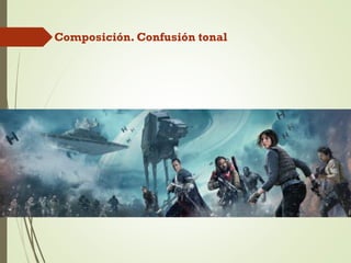 Composición. Confusión tonal
 