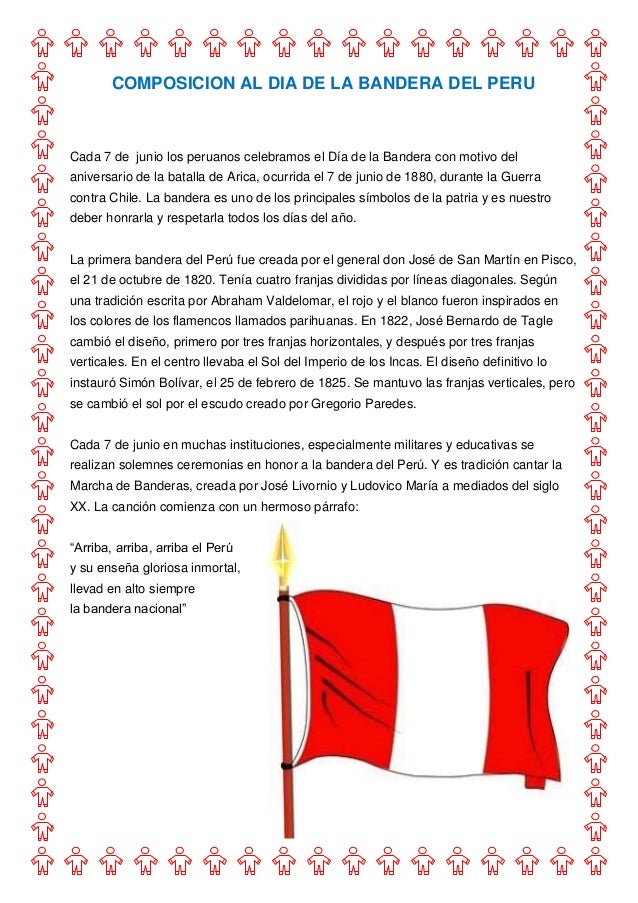 composicion al dia de la bandera peru composicion al dia de la bandera peru