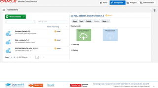 19Copyright © 2015 Capgemini and Sogeti. All Rights Reserved
Composing a Case management solution with SaaS, PaaS, On-prem products| 2nd June, 2016
 