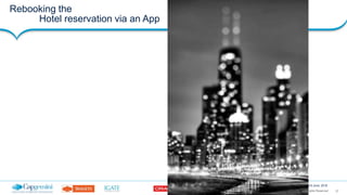 37Copyright © 2015 Capgemini and Sogeti. All Rights Reserved
Composing a Case management solution with SaaS, PaaS, On-prem products| 2nd June, 2016
Rebooking the
Hotel reservation via an App
 