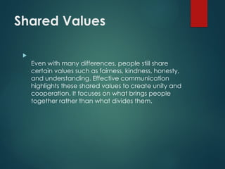 Values In Communication Effective Communication: Writing Critical Reviews and Promoting ...