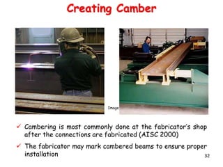 Clamber Example Composite construction and cambering | PDF