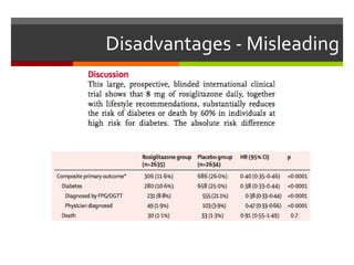 Disadvantages - Misleading
 