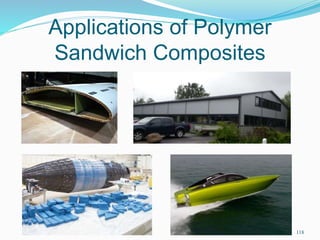 Applications of Polymer
Sandwich Composites
118
 