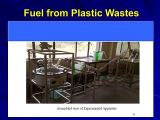 Fuel from Plastic Wastes
 