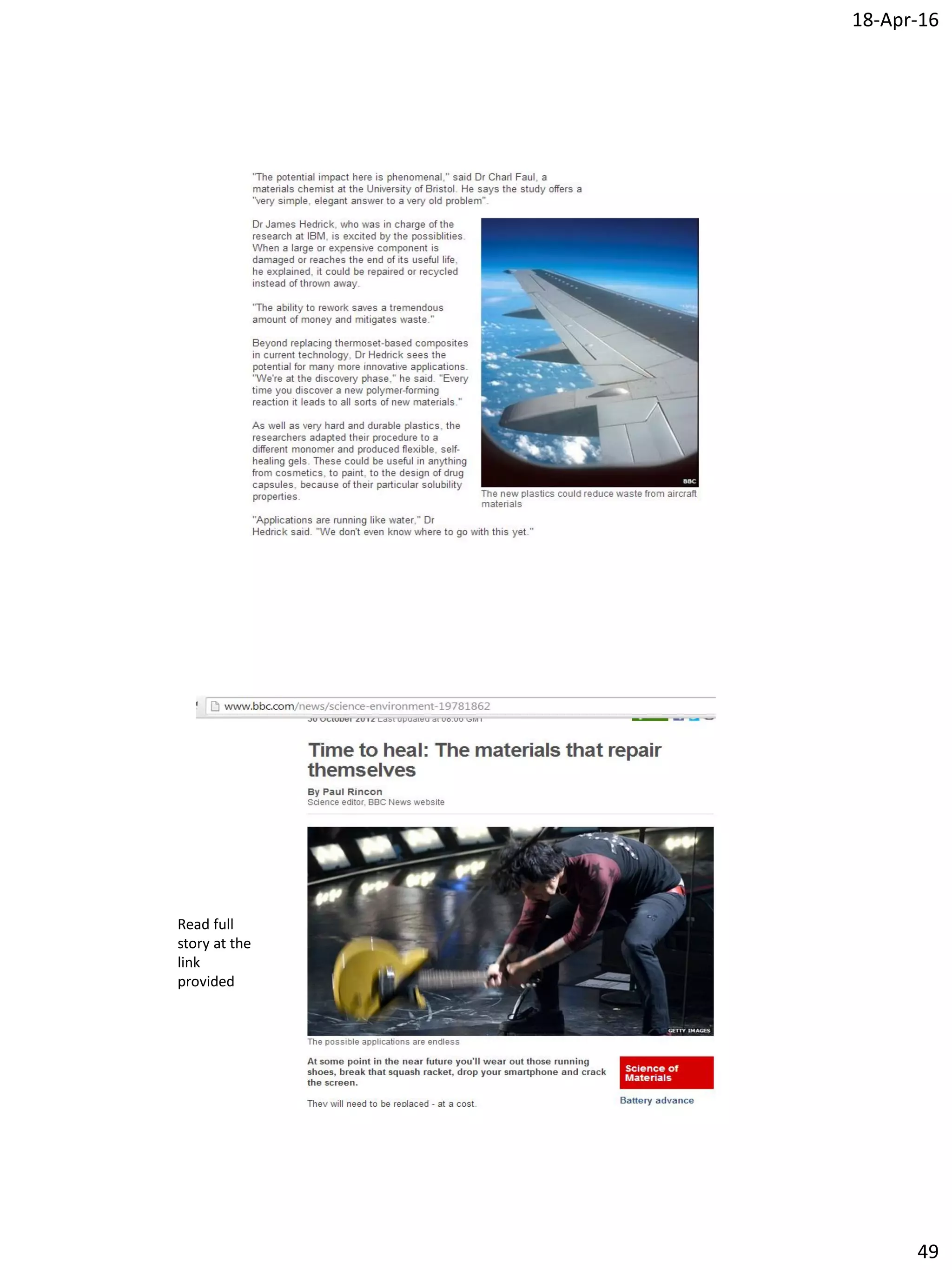 18-Apr-16
49
Read full
story at the
link
provided
 