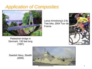 application of composite material in mechanical industry | PPT