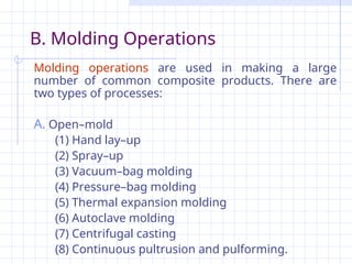 Pulforming Process ppt for the topic Composites materials.ppt
