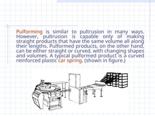 Pulforming Process ppt for the topic Composites materials.ppt