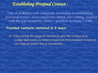 composites -II (clinical considerations).ppt