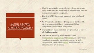 Composites and super alloys | ABIN ABRAHAM | PPT