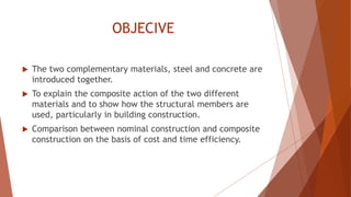 Composite structure of concrete and steel. | PPT