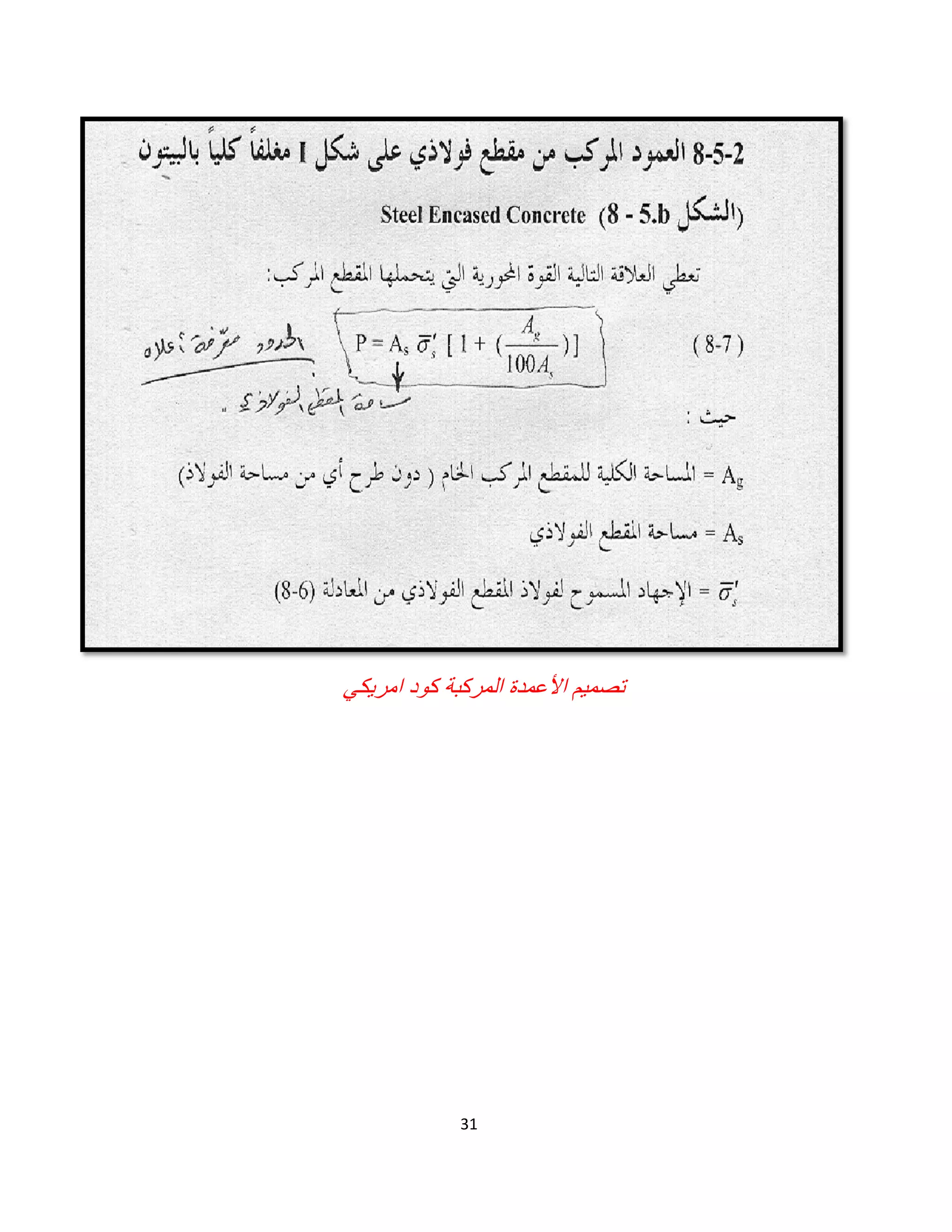 31
‫اﻣرﯾﻛﻲ‬ ‫ﻛود‬ ‫اﻟﻣرﻛﺑﺔ‬ ‫اﻷﻋﻣدة‬ ‫ﺗﺻﻣﯾم‬
 