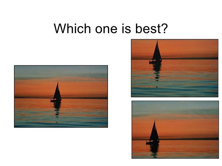 Composition, some basic rules of photography