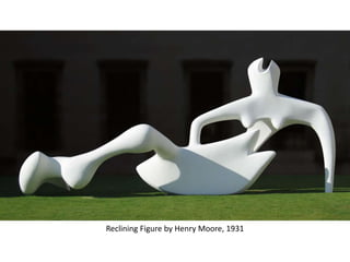 Reclining Figure by Henry Moore, 1931
 
