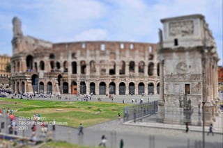 Olivio Barbieri 
Tilt-Shift Rome Coliseum 
2011 
 
