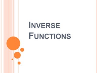 Composition and inverse of functions | PPTX