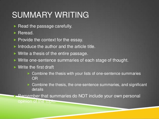 critical reading essay