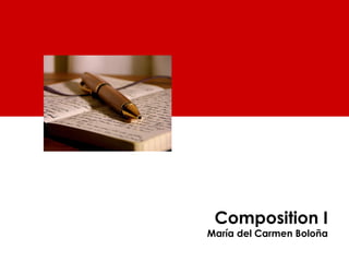 Composition I
María del Carmen Boloña
 