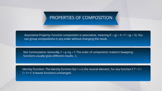 Comprehensive Guide to Composition of Functions in Mathematics | PPTX