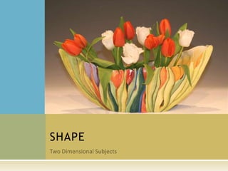 Composition one lines, shape and texture | PPTX